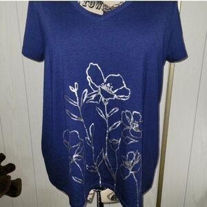 Ricki's Blue Floral Top